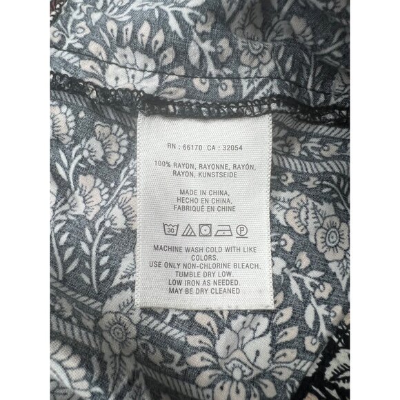 Anthropologie Hei Hei Womens Black & White Patterned Joggers With Pockets Size S - Picture 10 of 12